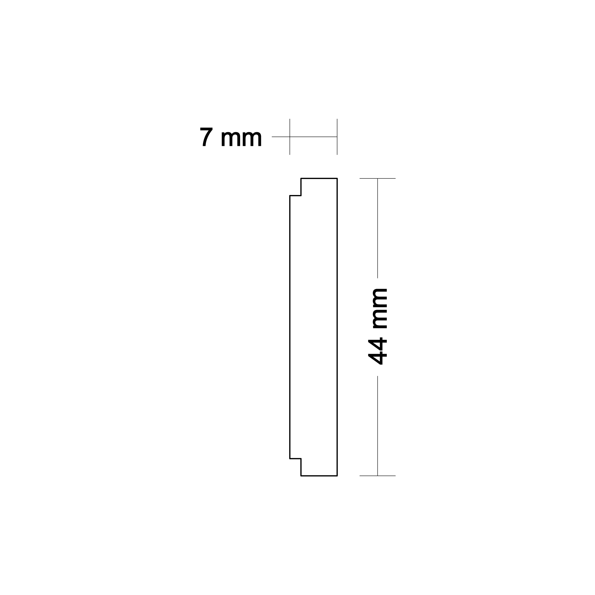 Ornamental molding DA29