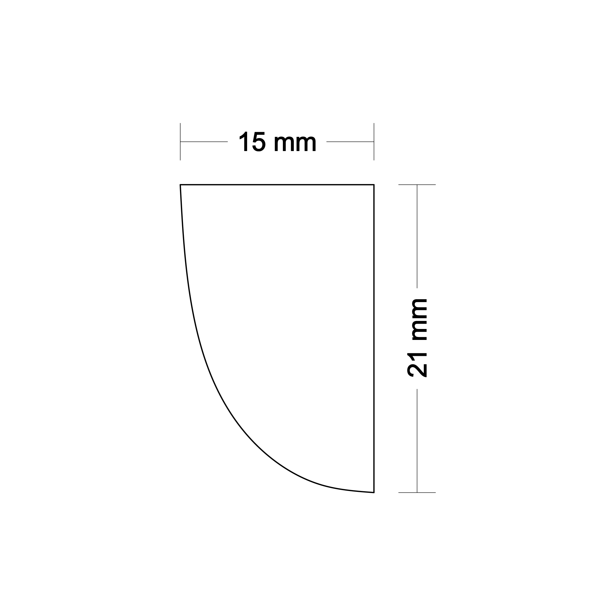 Ornamental molding DA36