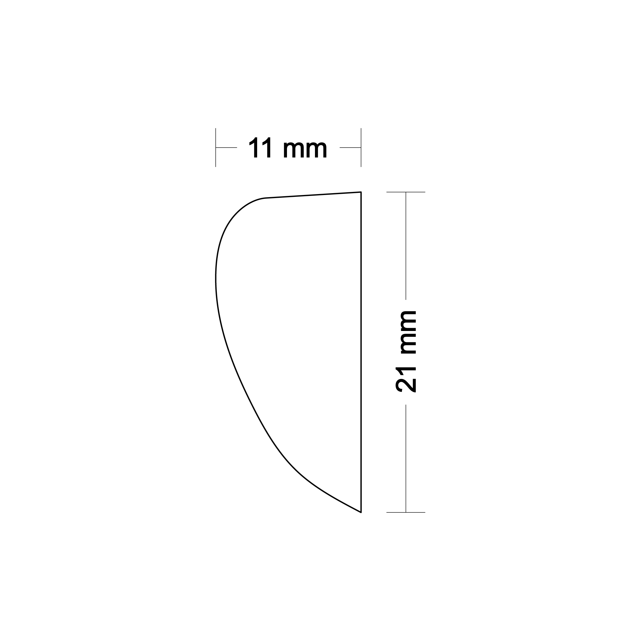 Ornamental molding DA58