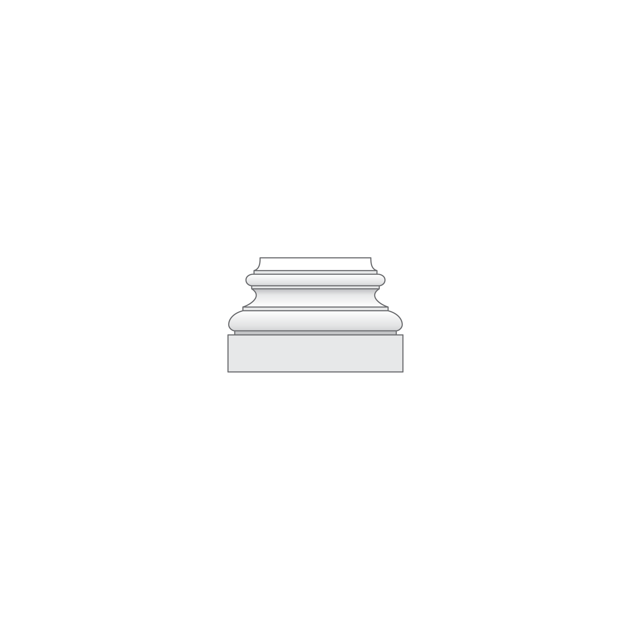 Pilaster base B5.01