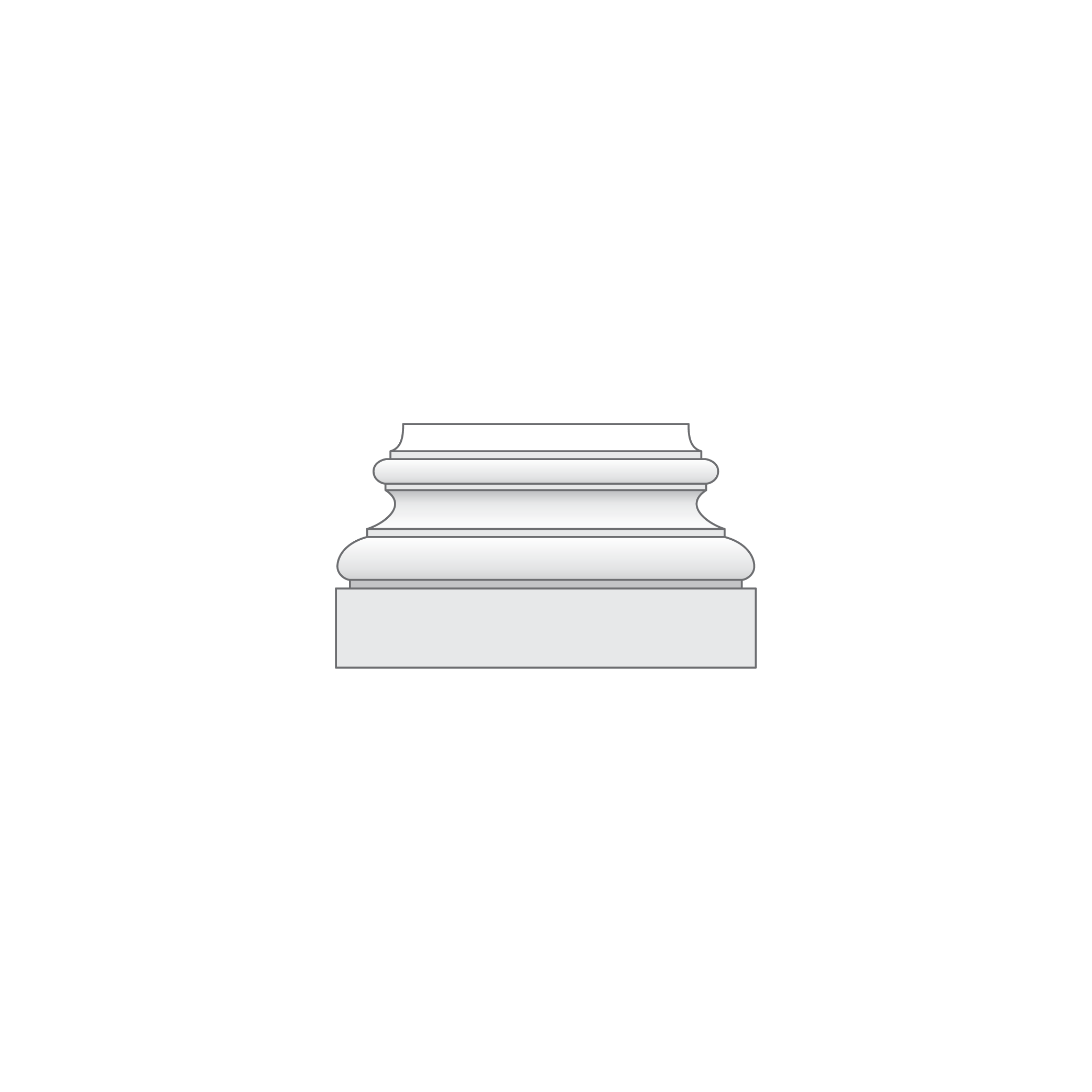 Pilaster base B5.04