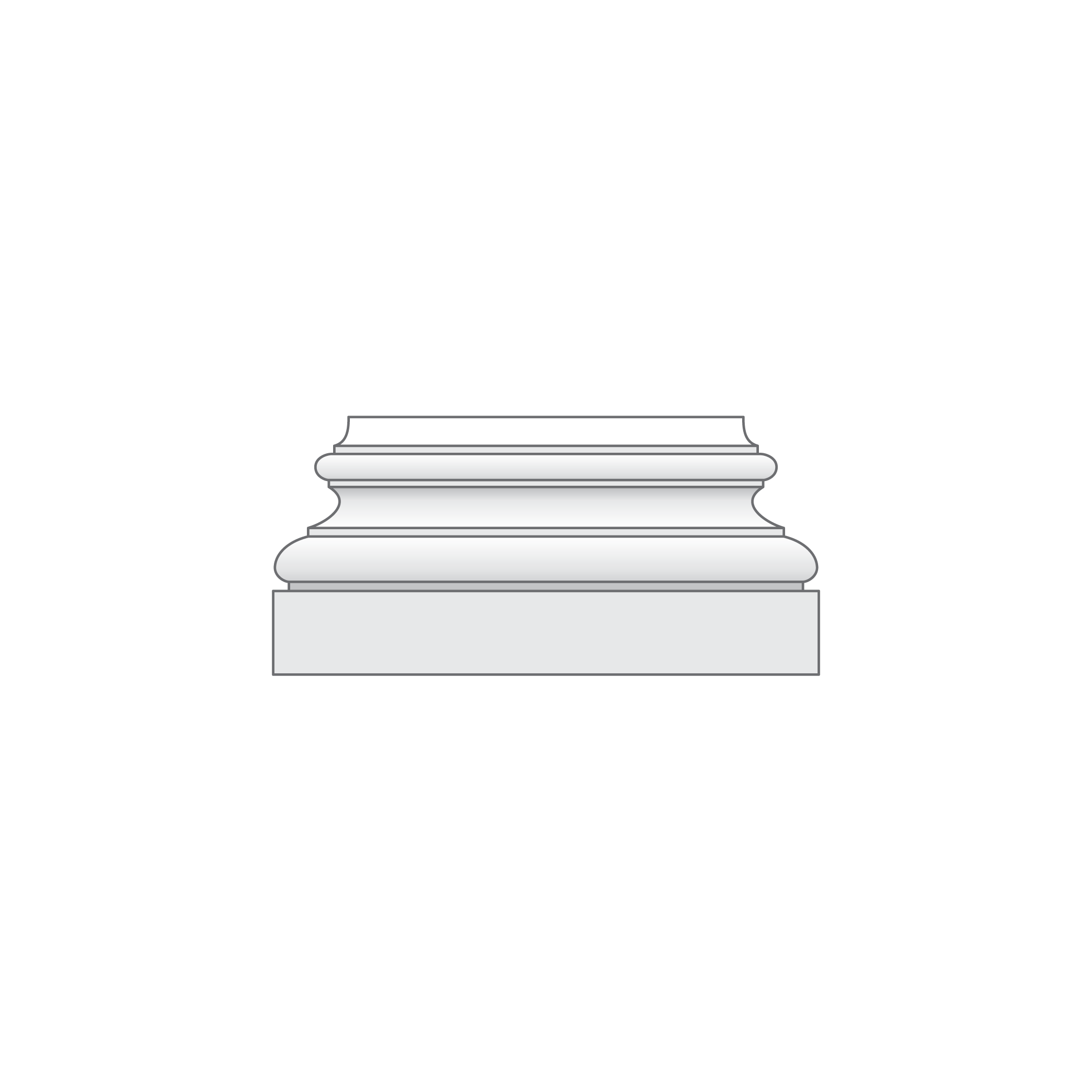 Pilaster base B5.05