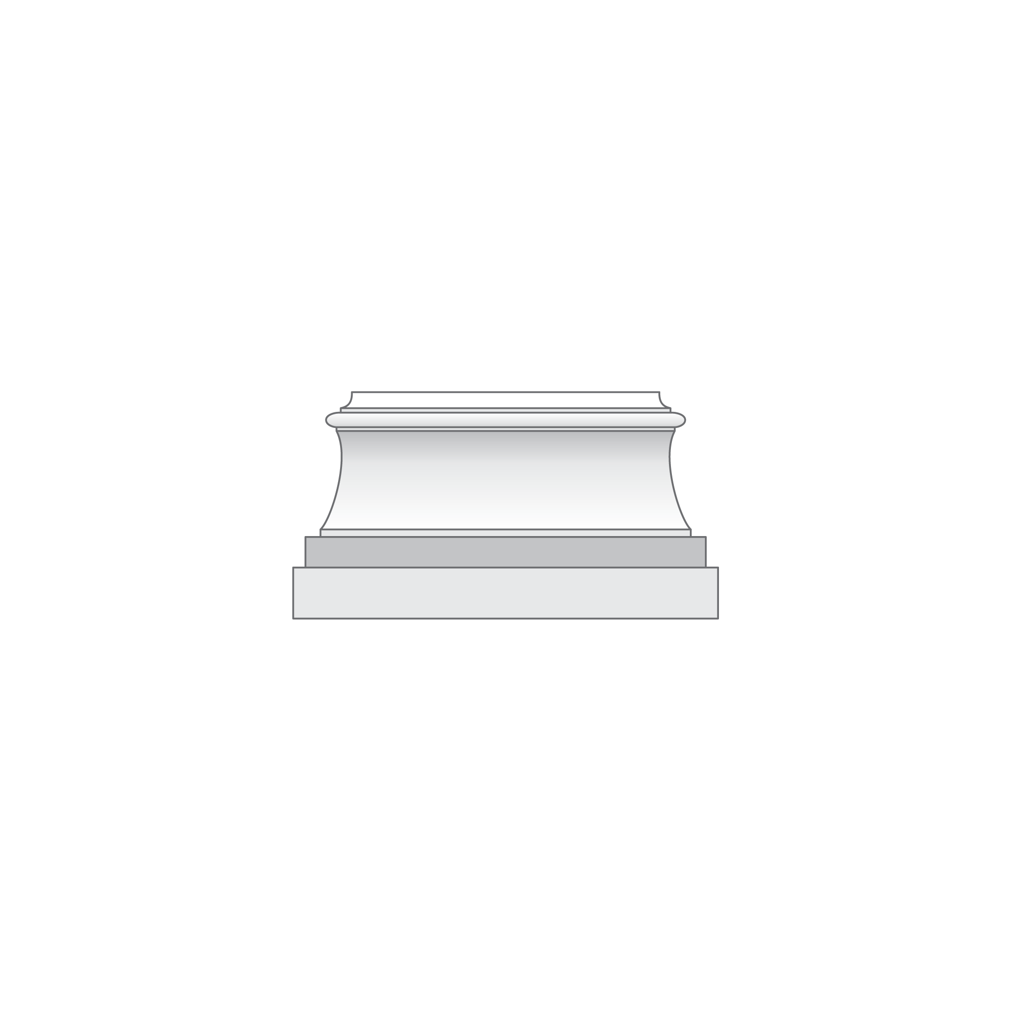 Pilaster base B5.06