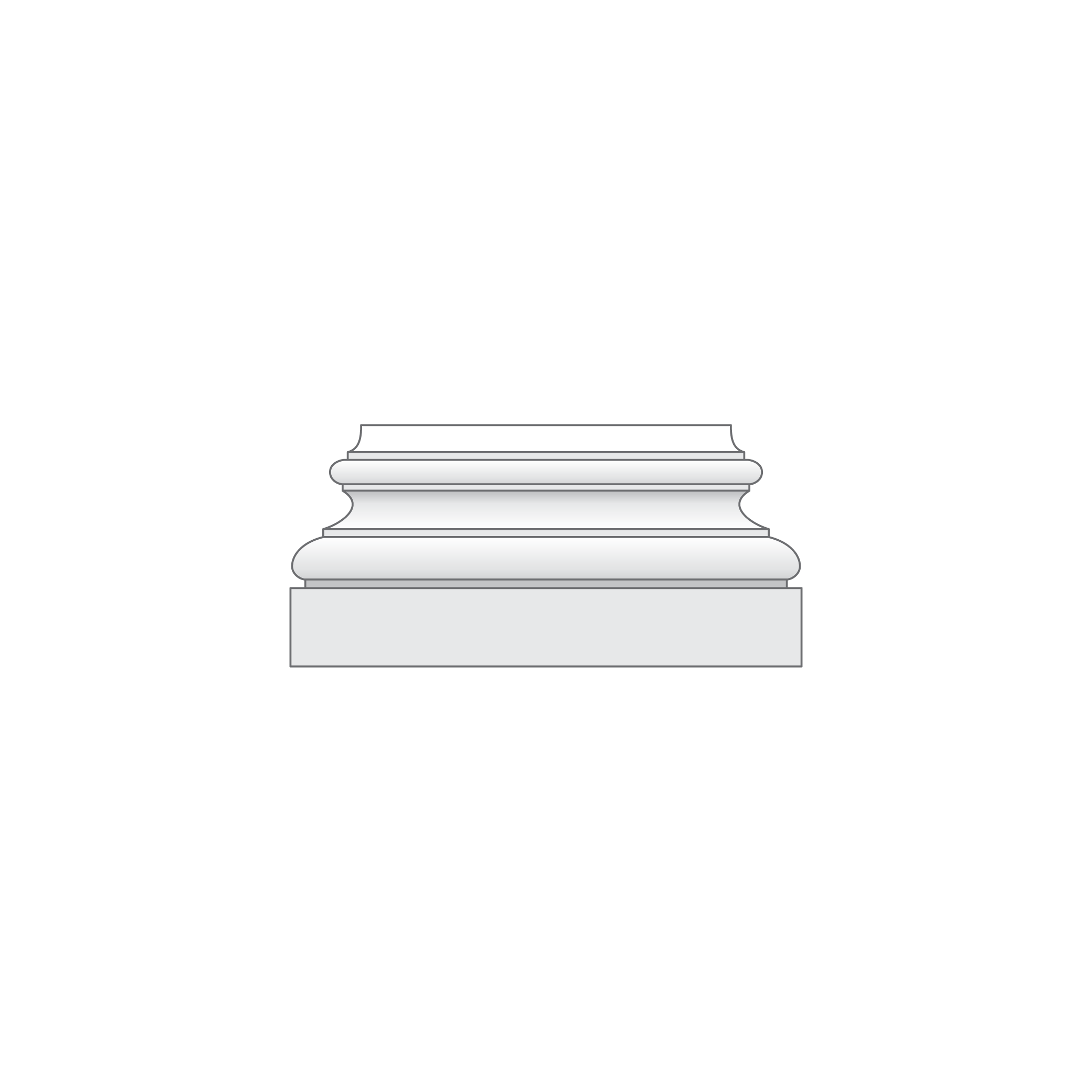 Pilaster base B5.07