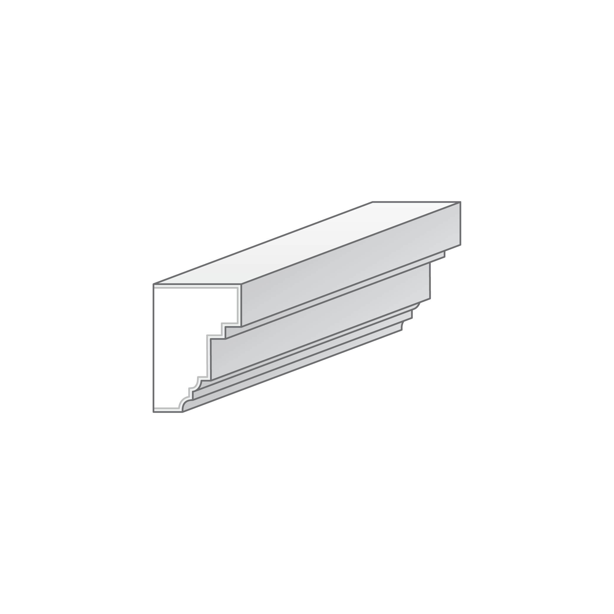 Windowsill cornice 3.114