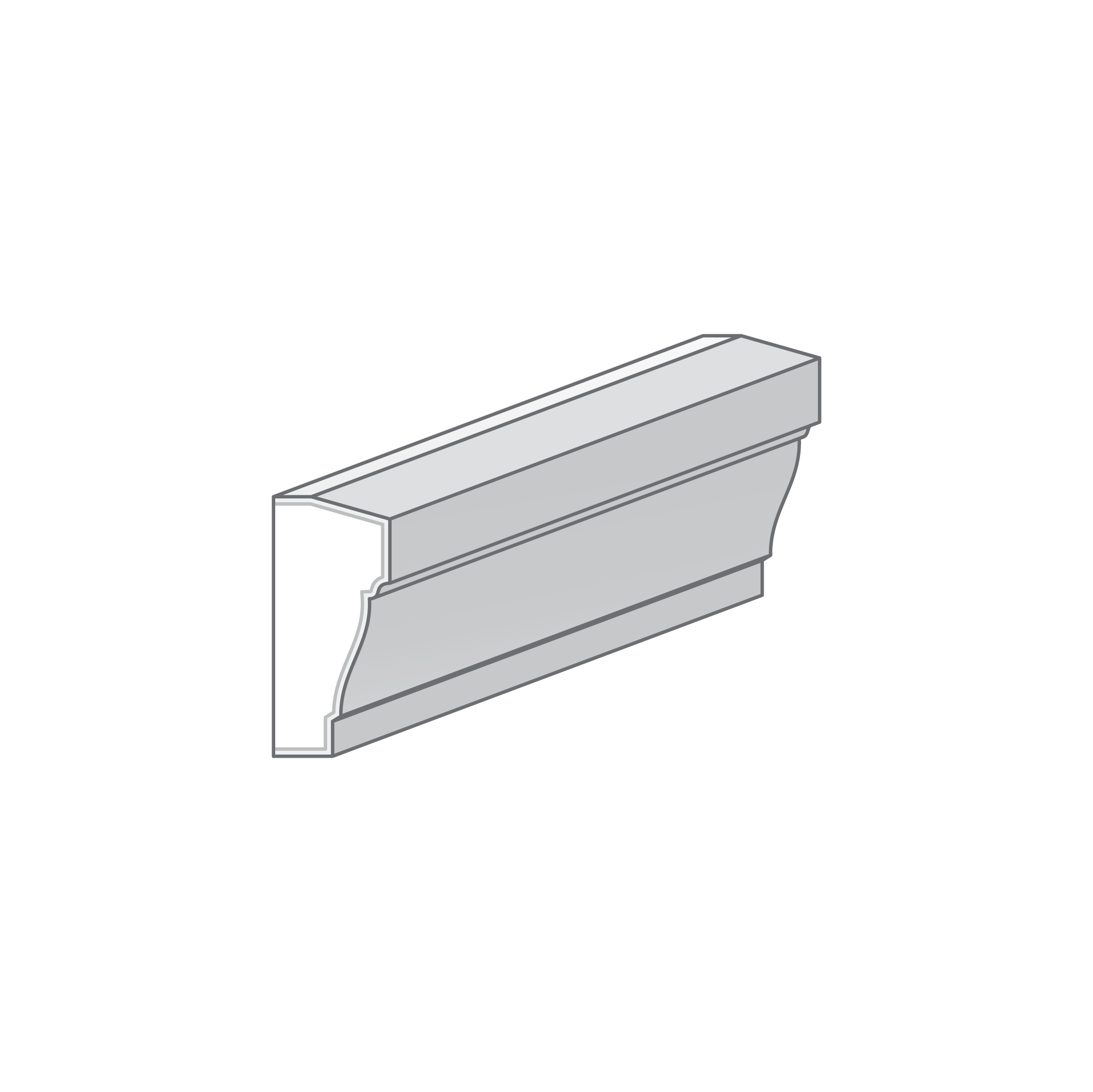Windowsill cornice 3.115