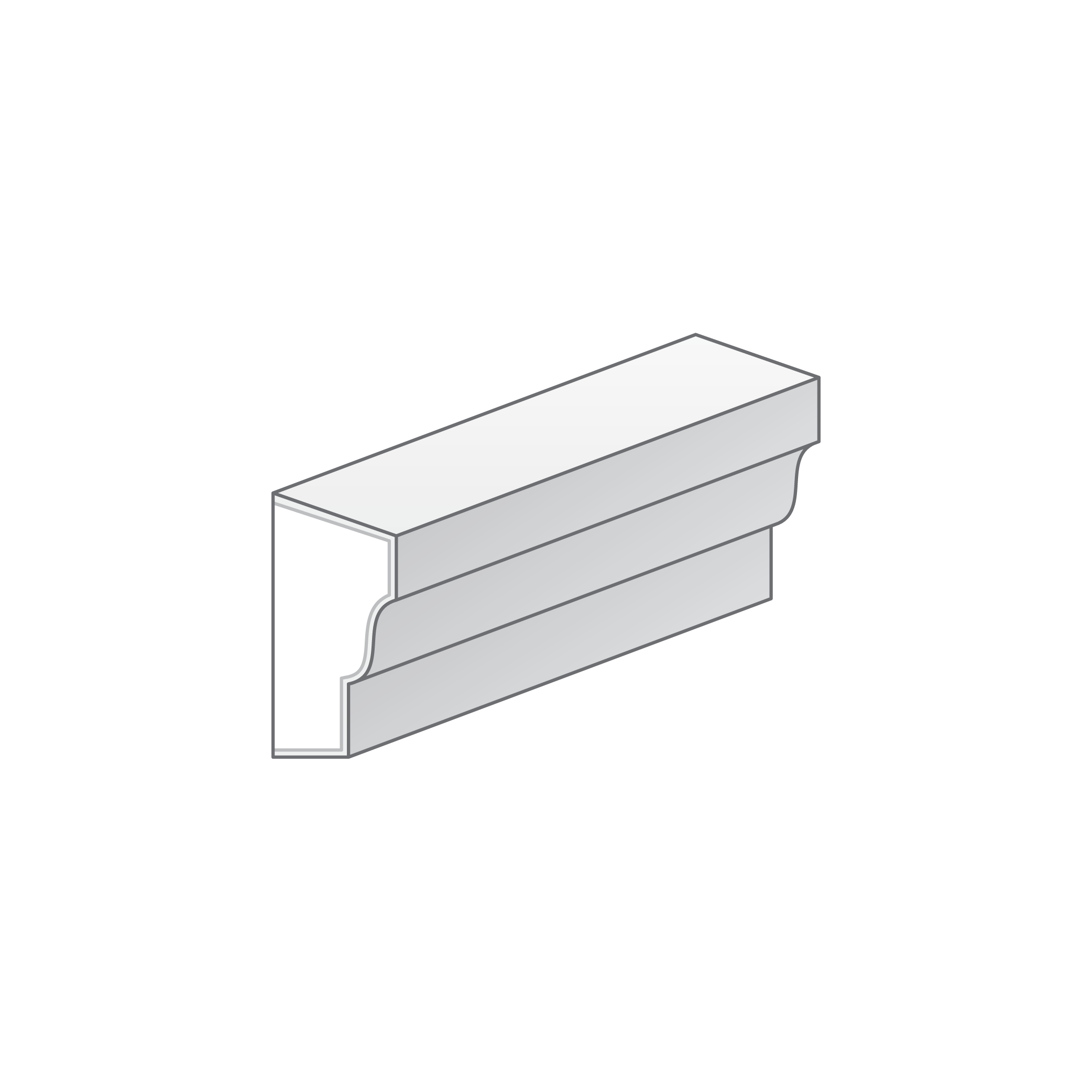 Windowsill cornice 3.117