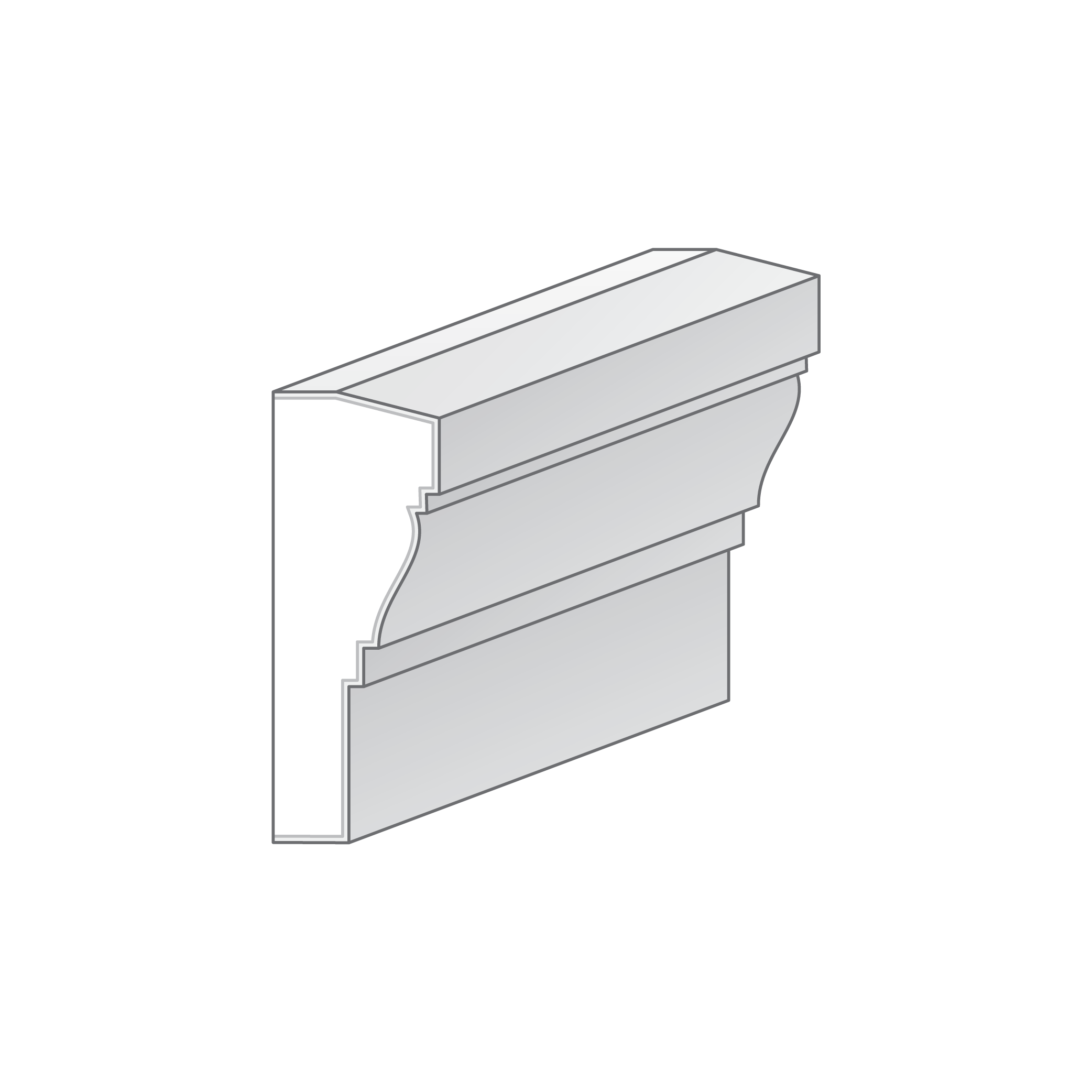Windowsill cornice 3.136